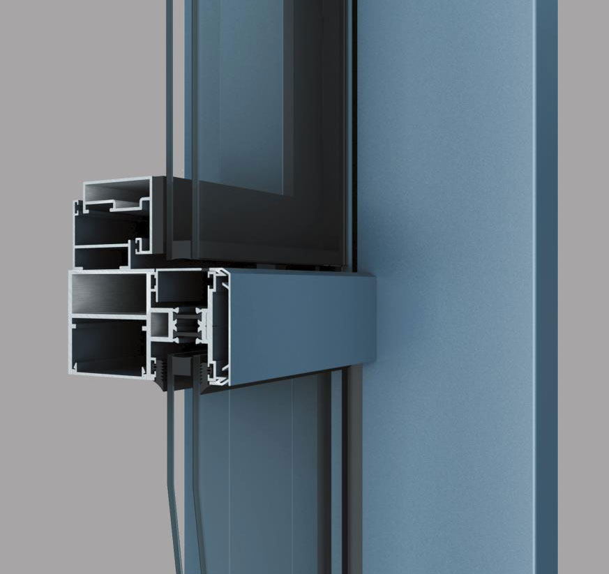 WMQ120、140、150系列隔熱斷橋幕墻(60寬)