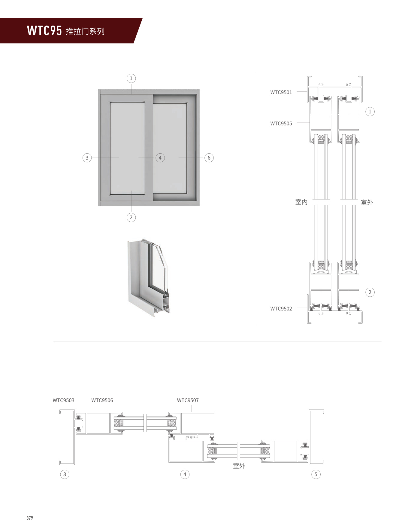 WTC95系列推拉門